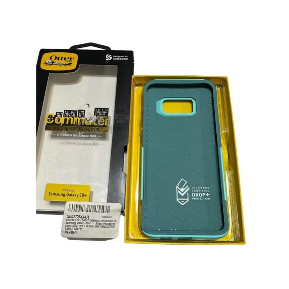 OTTERBOX Commuter Series Case for Samsung Galaxy S8 Plus - AQUA MINT Open Box - Picture 2 of 5
